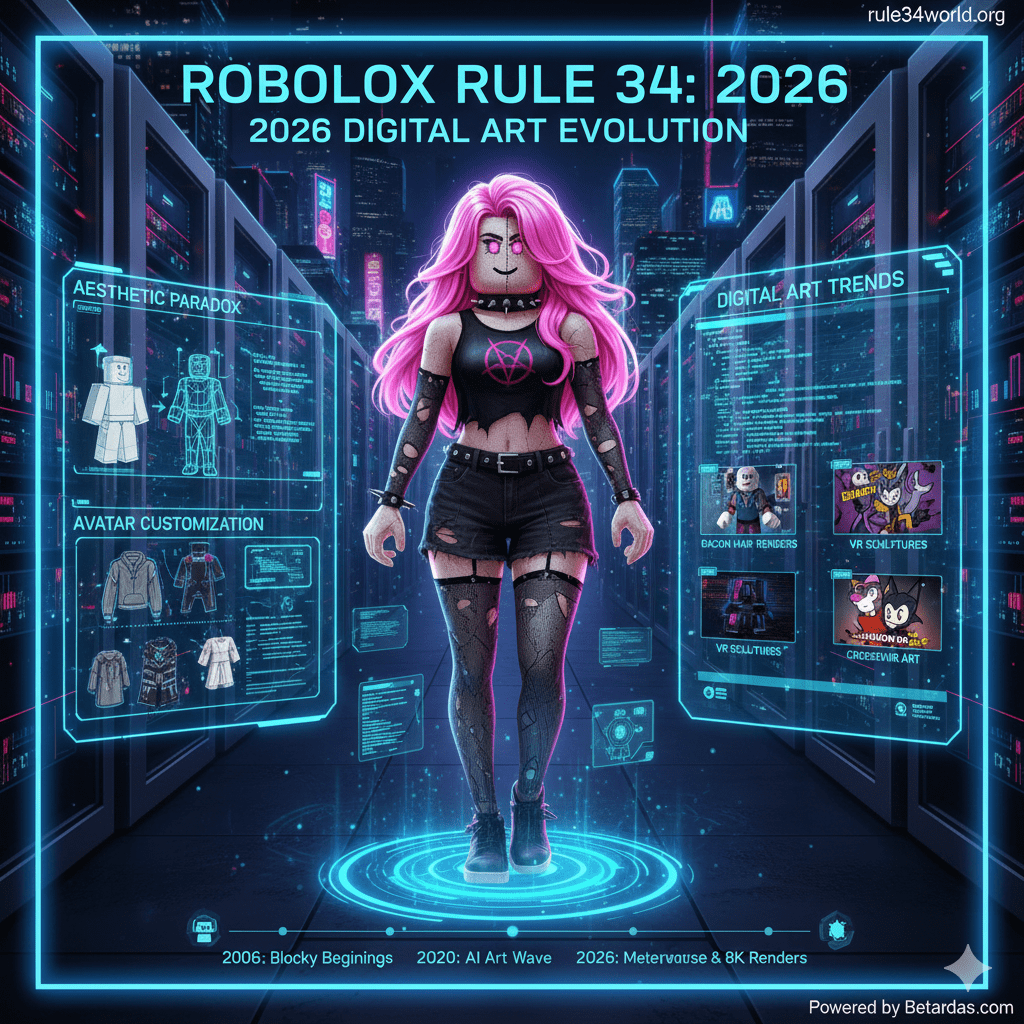 Roblox Rule 34 (2026): From Blocky Avatars to 8K Digital Art roblox rule 34