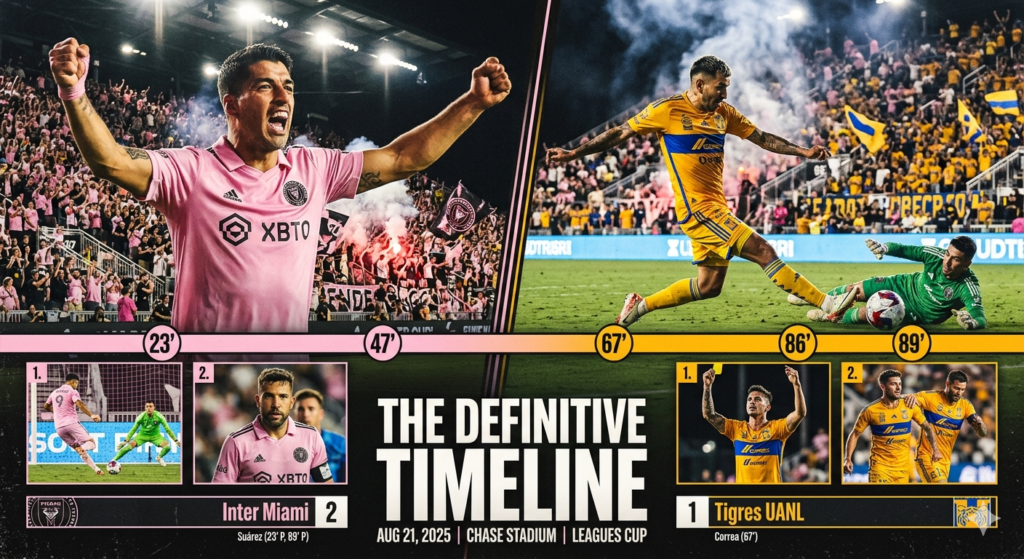 inter miami vs tigres uanl timeline