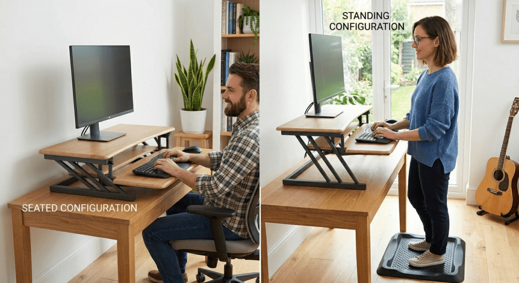 what is a riser desk